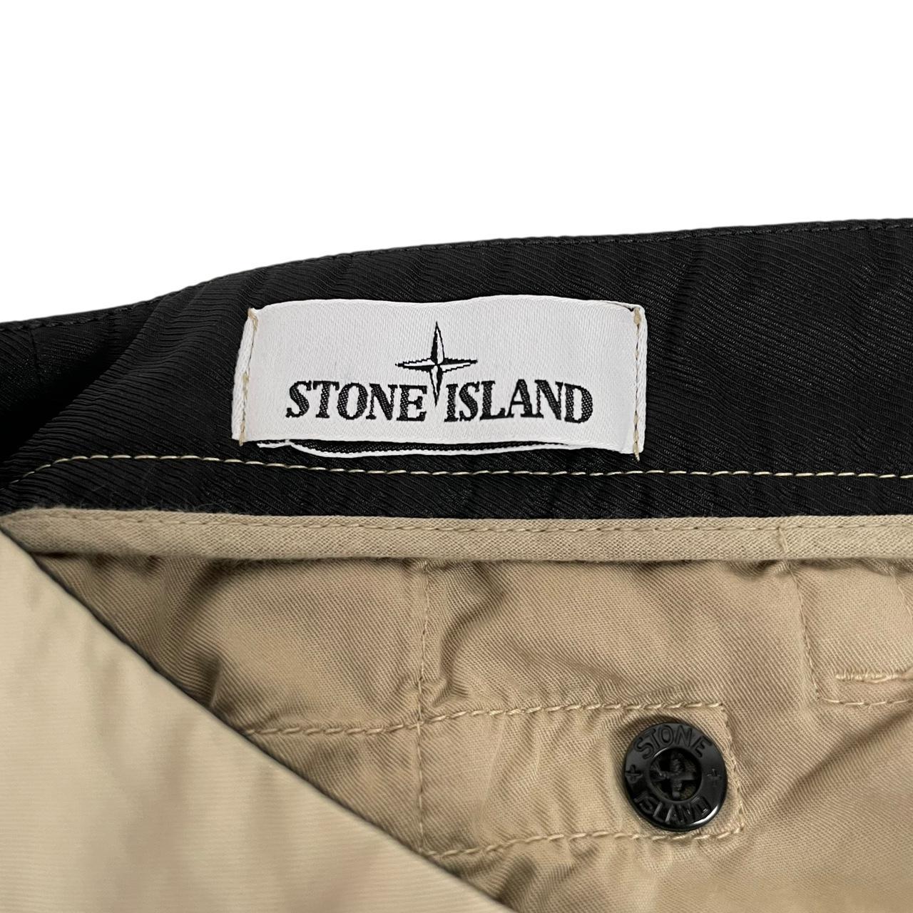 Stone Island SS 2022 Beige RE-T Fit Cargo Trousers
