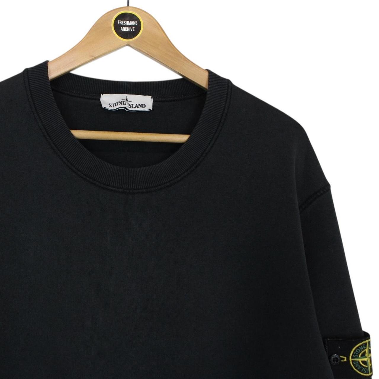 Stone Island AW 2020 Black Cotton Sweatshirt Jumper