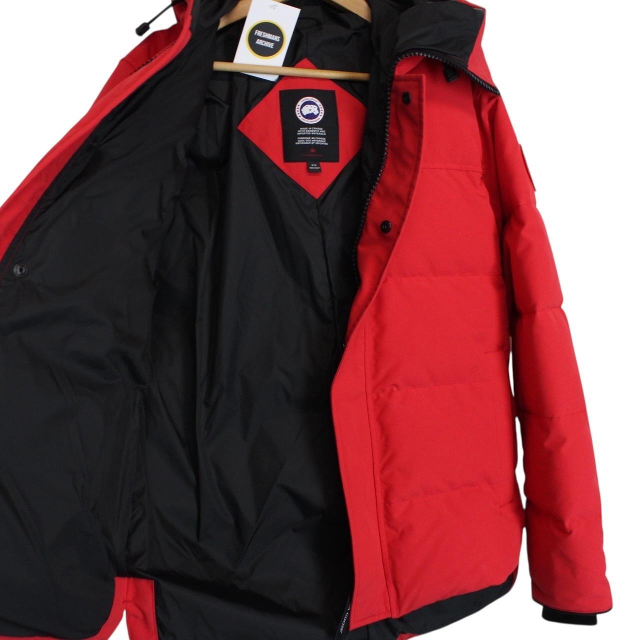 Canada Goose Red Macmillan Parka Down Jacket
