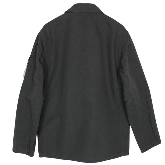 Stone Island SS 2022 Grey Tela Cotone Lino Fiammato-TC Jacket