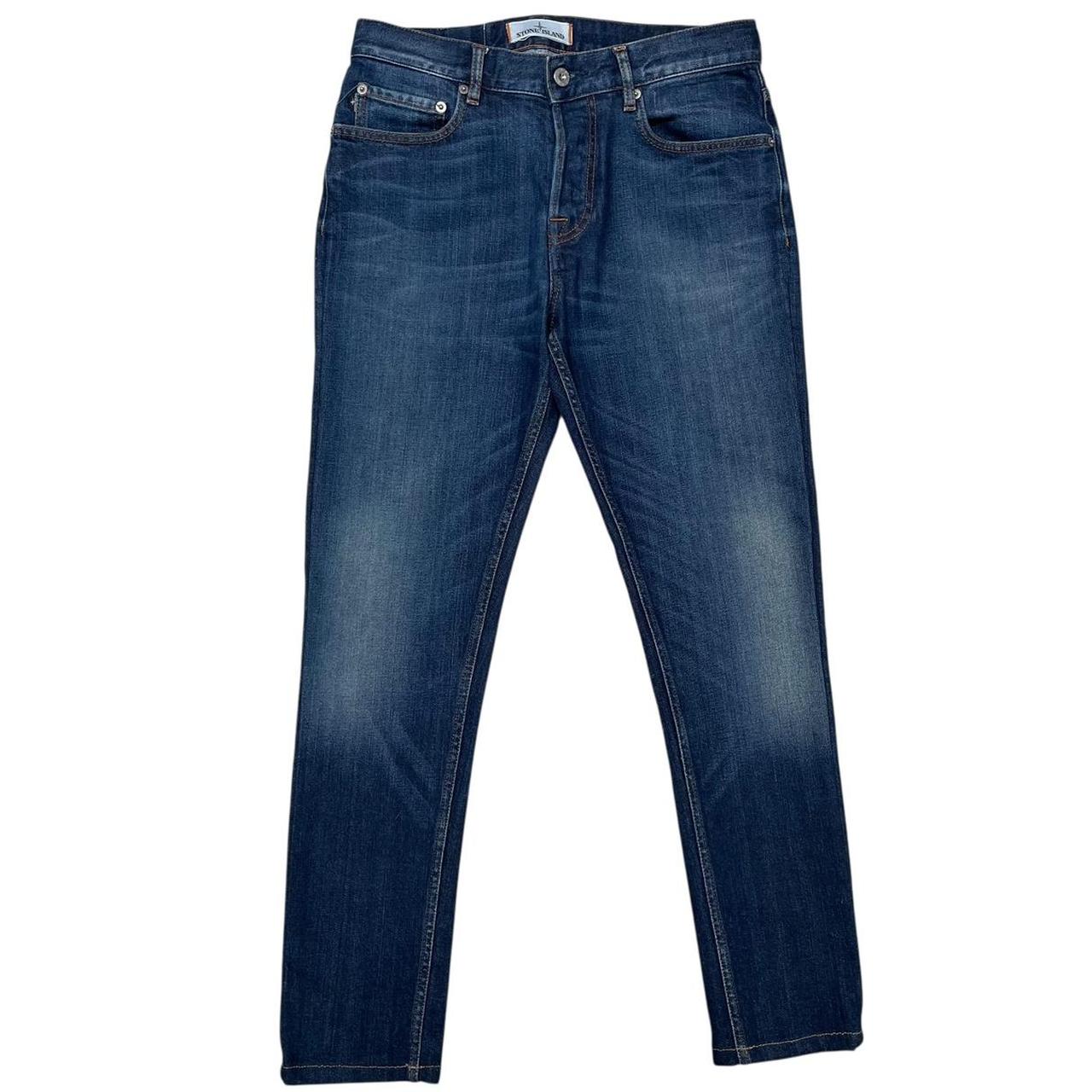 Stone Island SS 2015 Navy Blue RE-T Fit Denim Jeans
