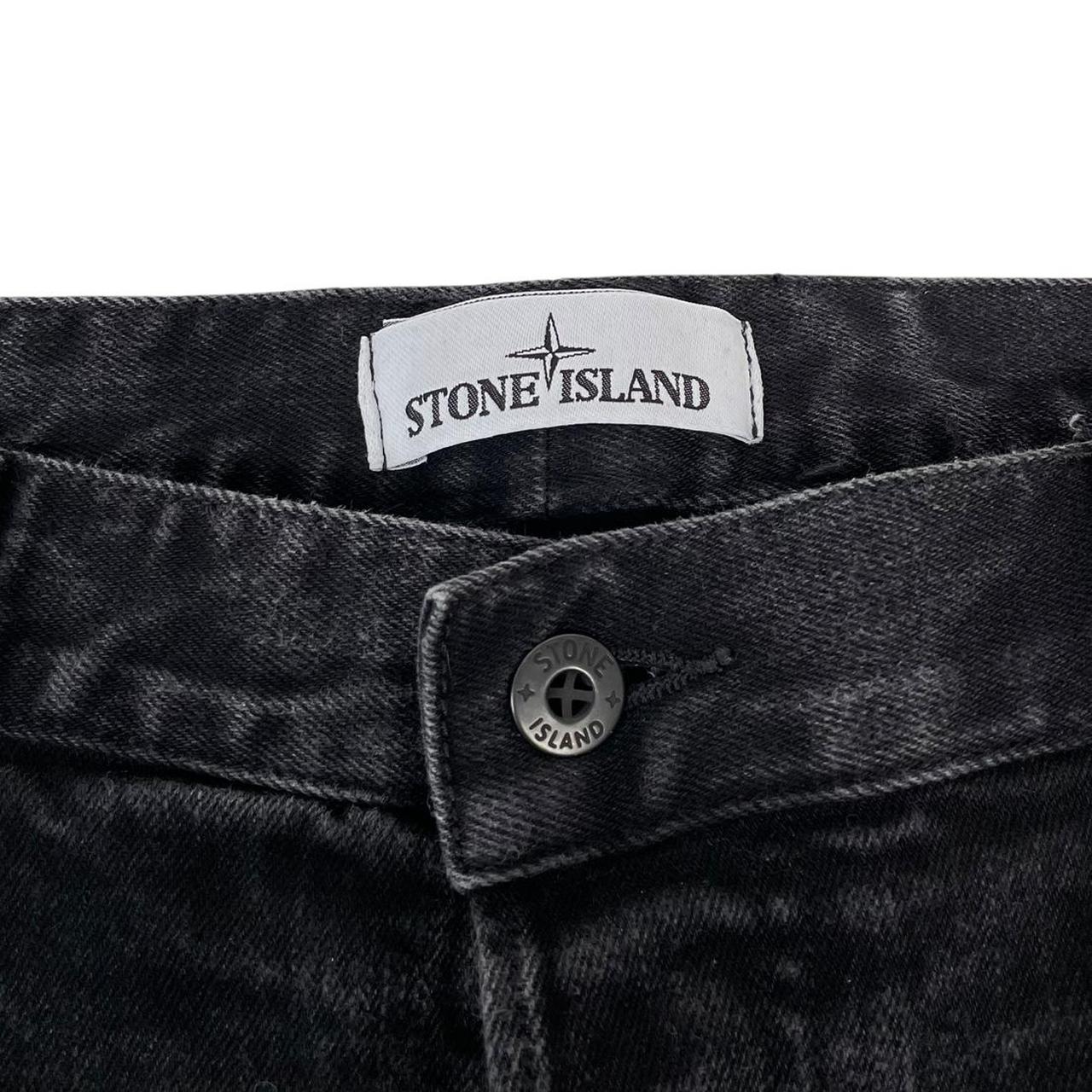 Stone Island SS 2017 Black RE-T Fit Denim Jeans