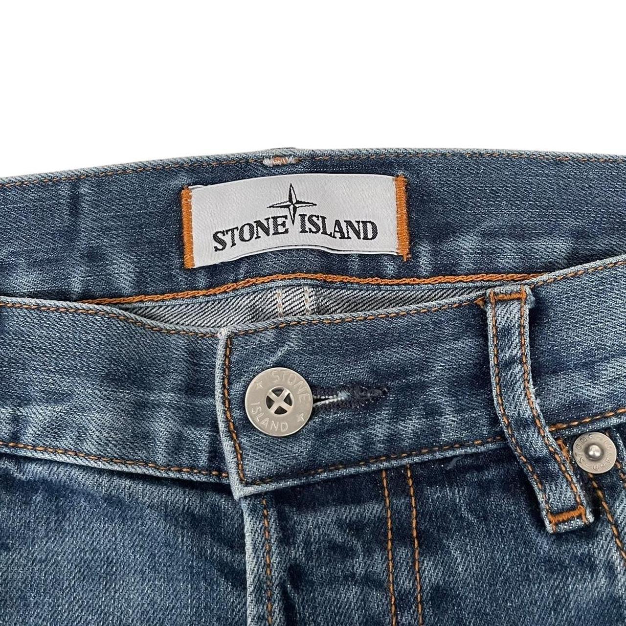 Stone Island AW 2014 Blue RE-T Fit Denim Jeans