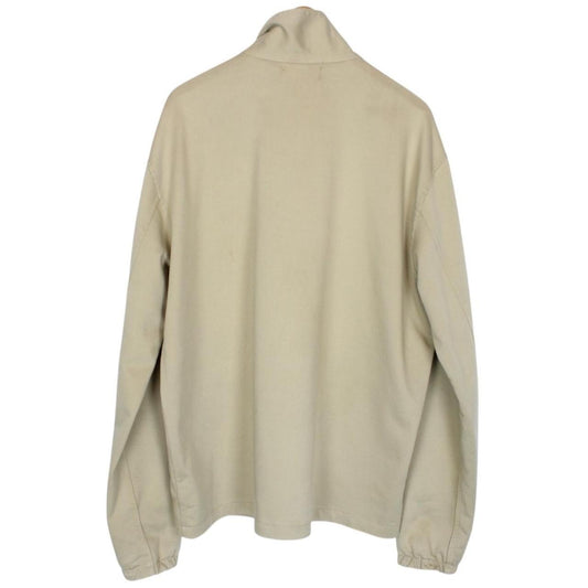 Stone Island Beige Full Zip Cotton Jacket