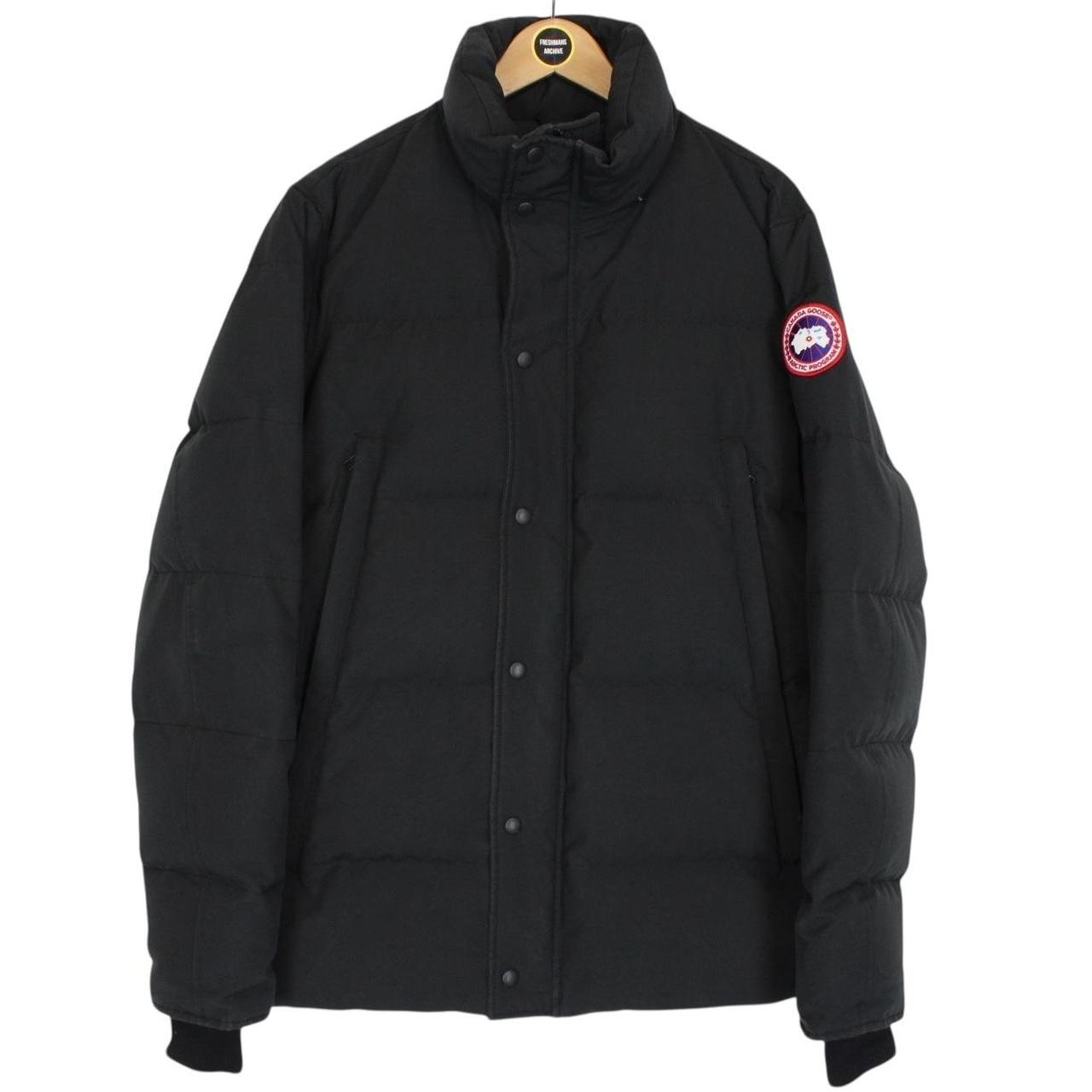 Canada Goose Black Wyndham Parka Down Jacket