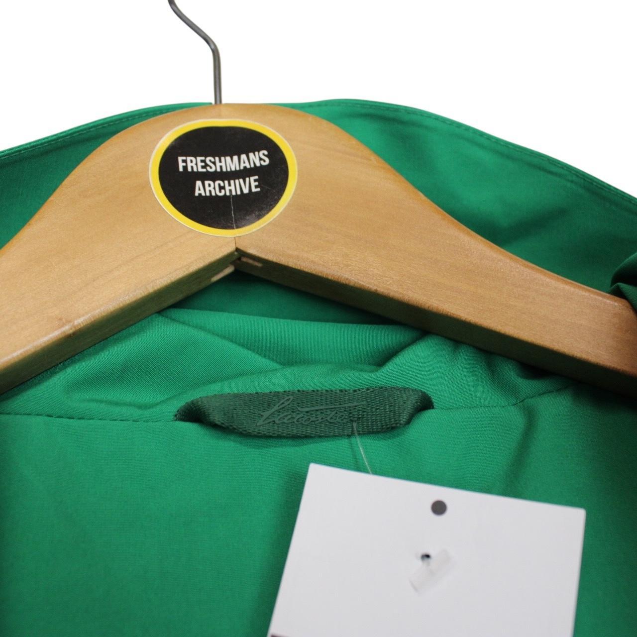 Lacoste Green Full Zip Waterproof Hooded Jacket
