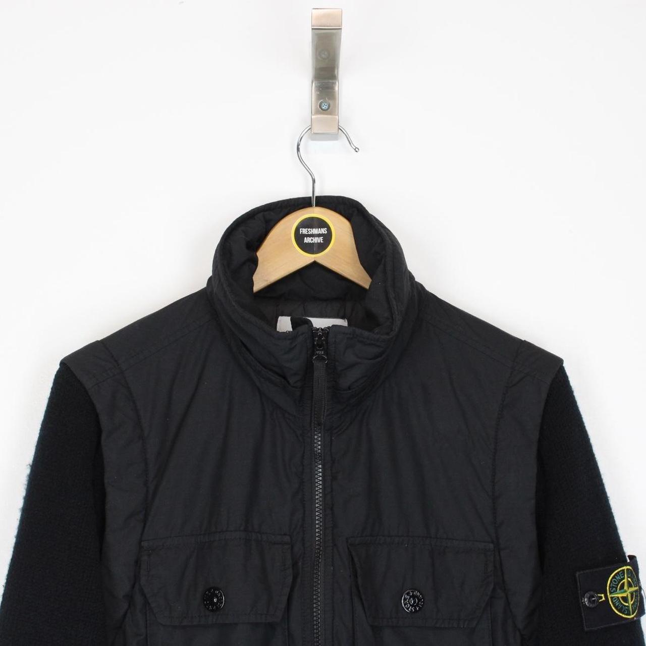Stone Island AW 2021 Black Naslan Light Watro Primaloft Jacket