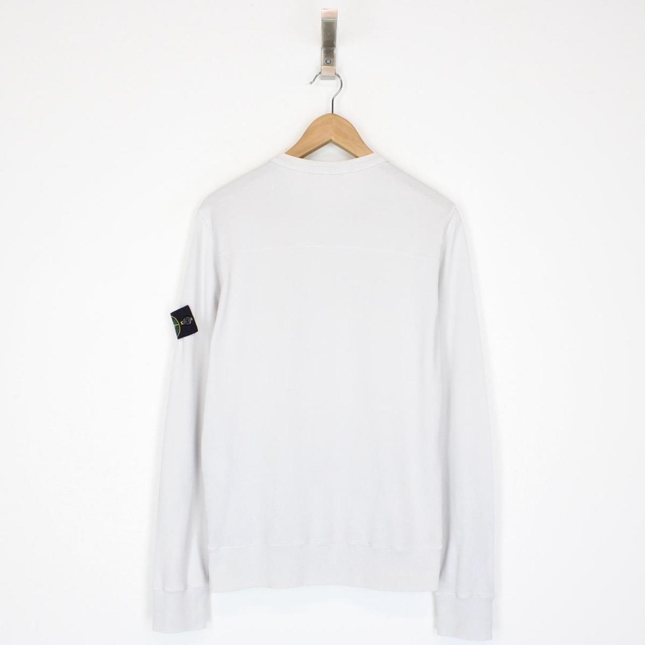 Stone Island SS 2016 White Cotton Sweatshirt Jumper