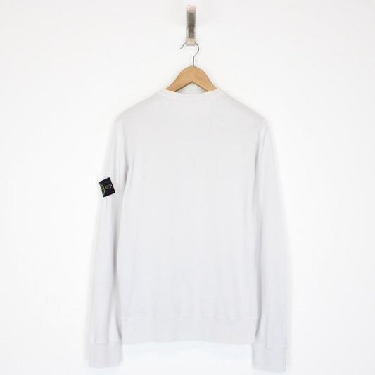 Stone Island SS 2016 White Cotton Sweatshirt Jumper