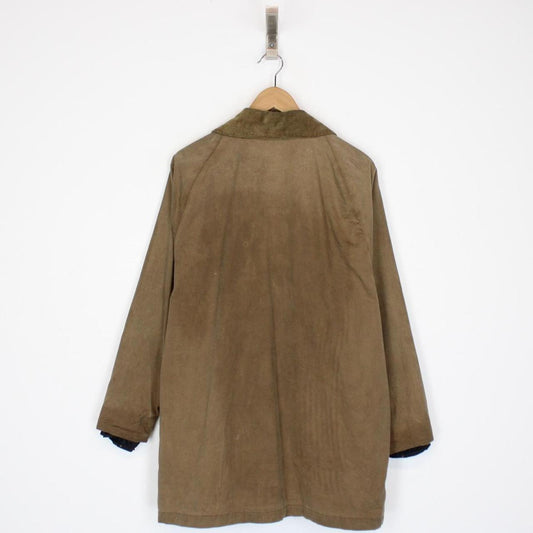 Vintage Barbour Lightweight Beaufort Brown Wax Jacket