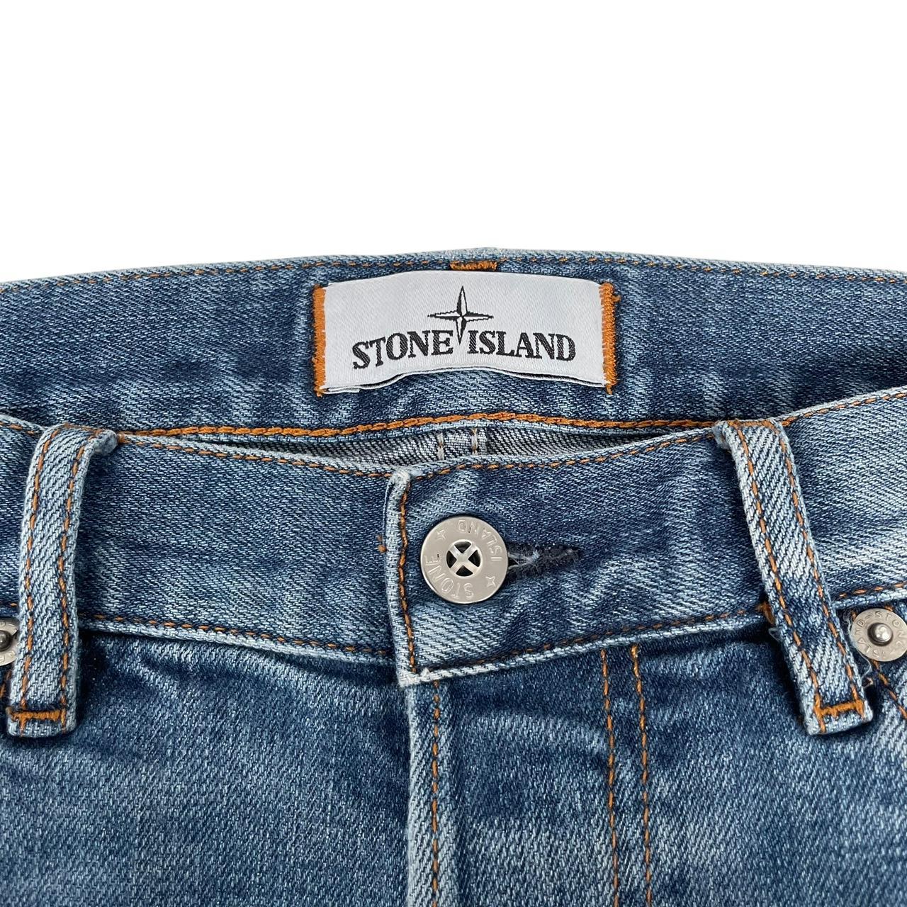 Stone Island AW 2015 Blue RE-T Fit Denim Jeans