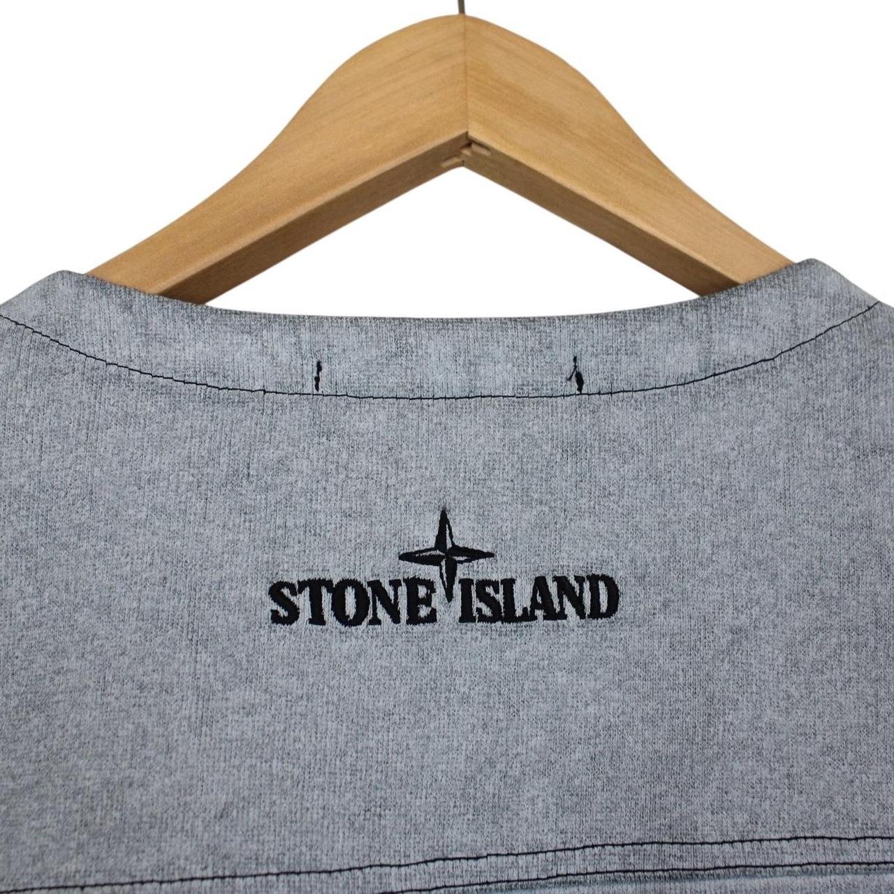 Stone Island SS 2019 Felpa Placcata Blue Multi Pocket Cotton Vest