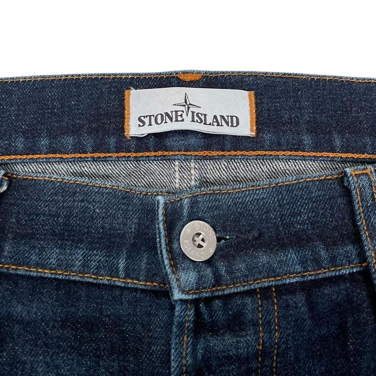 Stone Island AW 2018 Navy Blue RE-T Fit Denim Jeans