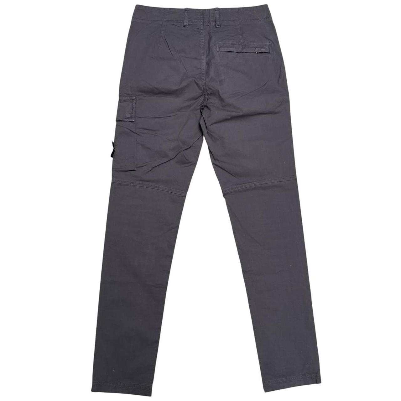 Stone Island SS 2021 Plum Slim Fit Cargo Trousers
