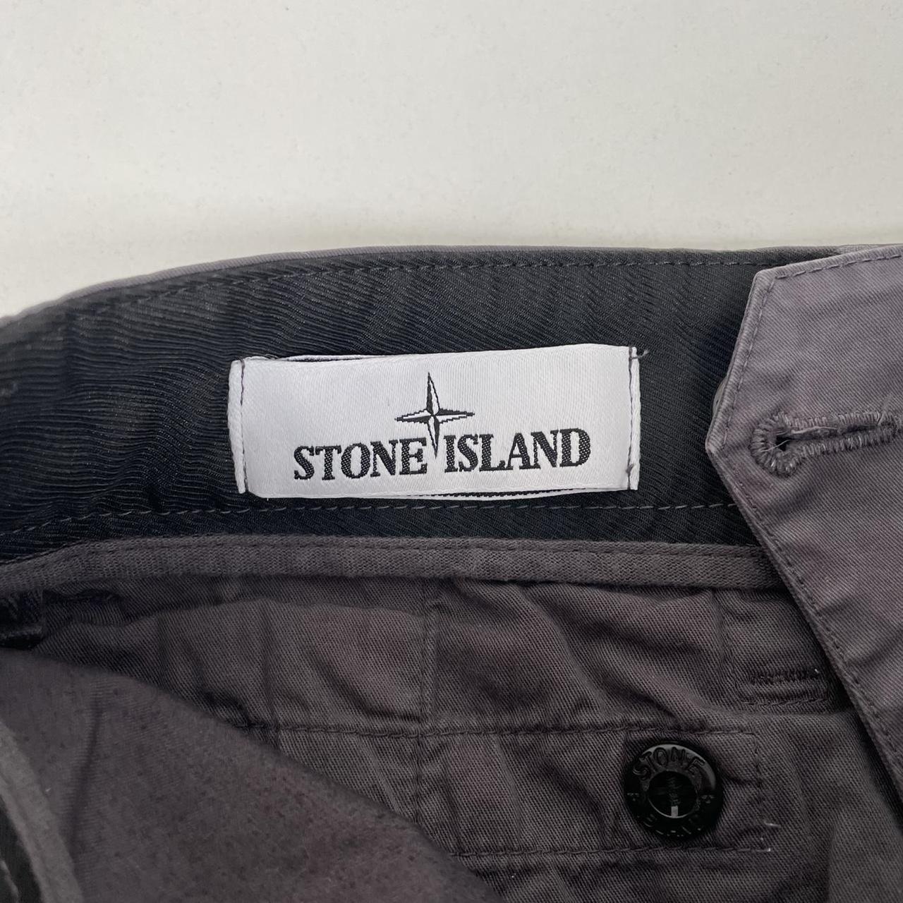 Stone Island SS 2021 Plum Slim Fit Cargo Trousers