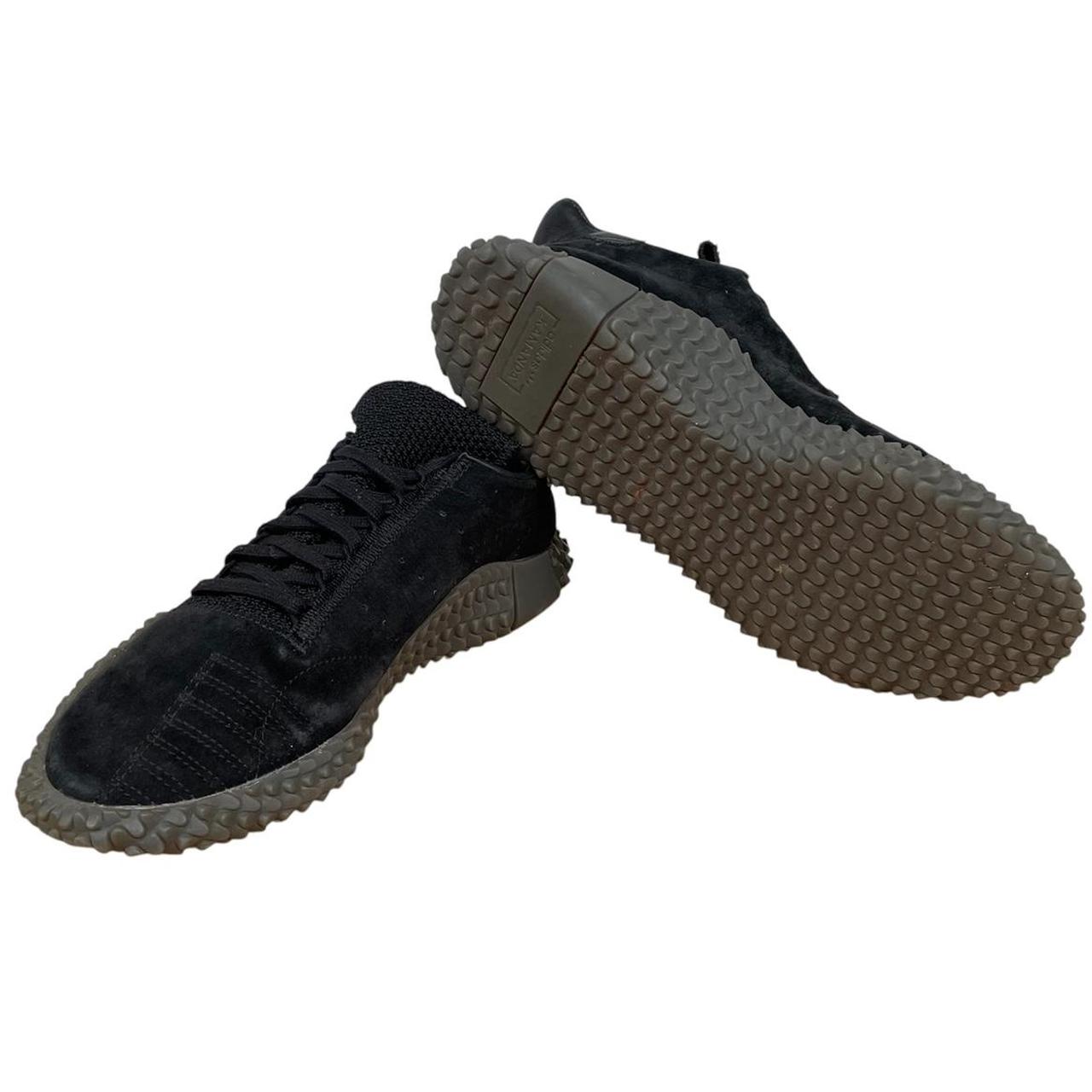 Adidas Black and Grey Kamanda Trainers