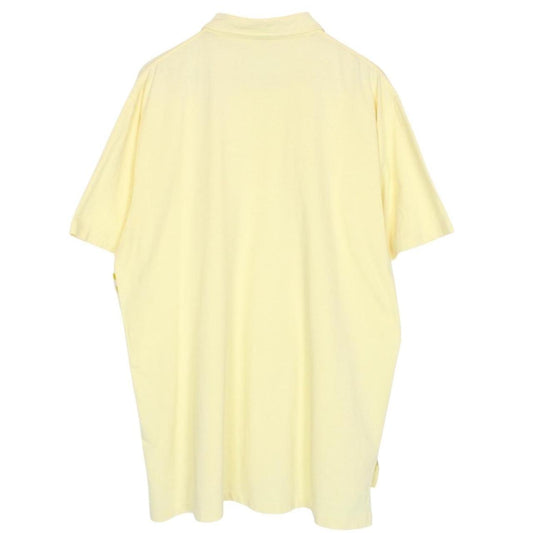 Vintage Polo Ralph Lauren Yellow Short Sleeve Cotton Polo Shirt