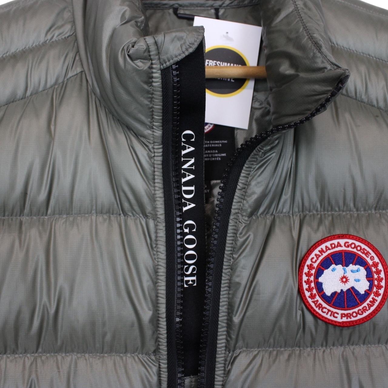 Canada Goose Crofton Green Nylon Down Gilet / Bodywarmer