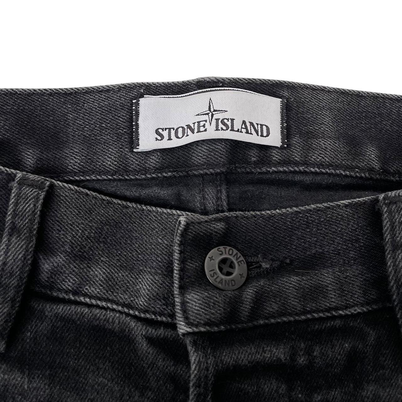 Stone Island SS 2017 Black RE-T Fit Denim Jeans