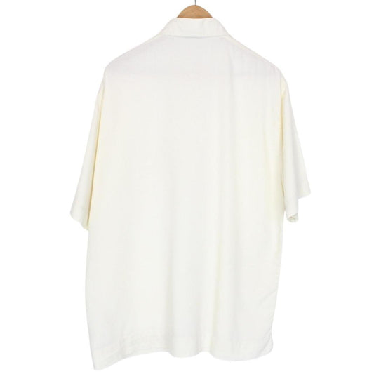 Vintage Stone Island SS 2000 Cream Short Sleeve Cotton Shirt