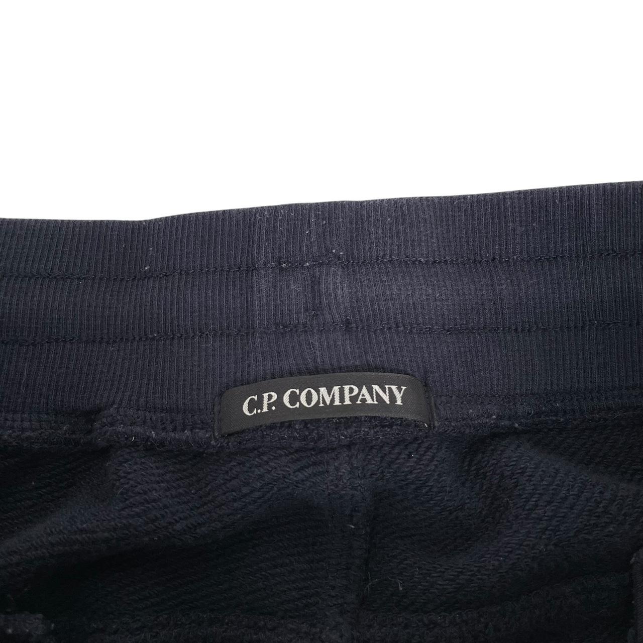 CP Company Navy Blue Goggle Lens Cotton Tracksuit Bottoms / Joggers