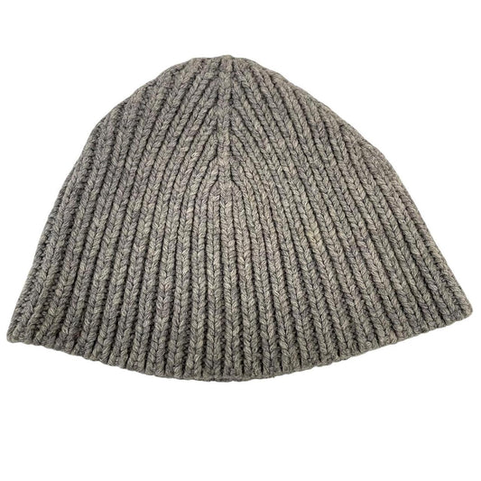 Stone Island AW 2011 Grey Wool Blend Badge Beanie Hat