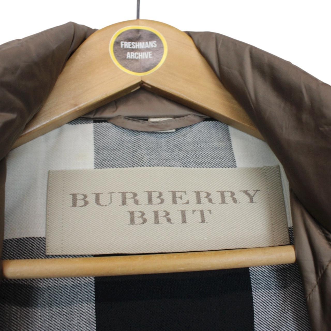 Burberry Brit Brown Quilted Gilet / Bodywarmer