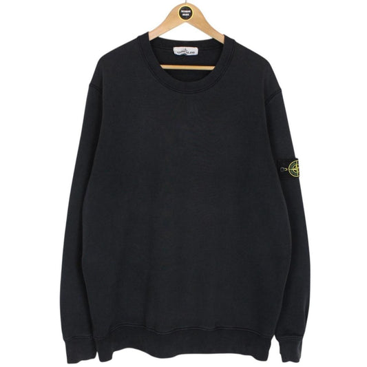 Stone Island AW 2020 Black Cotton Sweatshirt Jumper