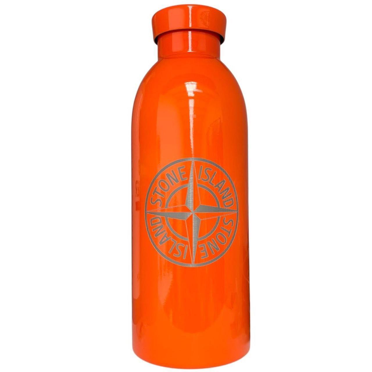 Stone Island x 24 Orange Stainless Steel Heat Reactive Flask Water Bottle