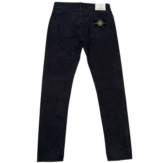 Stone Island AW 2014 Black RE-T Fit Cotton Trousers