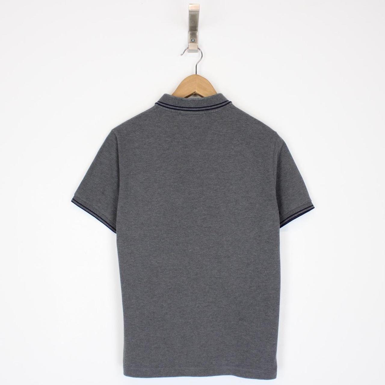 Stone Island AW 2019 Dark Grey Short Sleeve Compass Polo Shirt