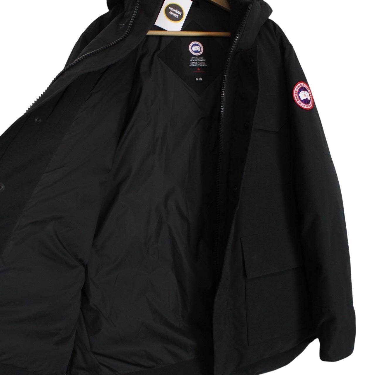 Canada Goose Black Full Zip Maitland Down Jacket