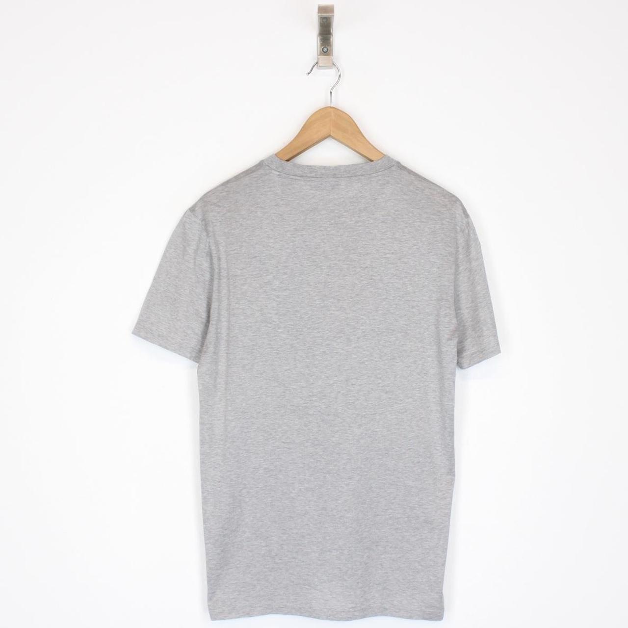 Lanvin Grey and Multicoloured The Island Print Short Sleeve T-Shirt