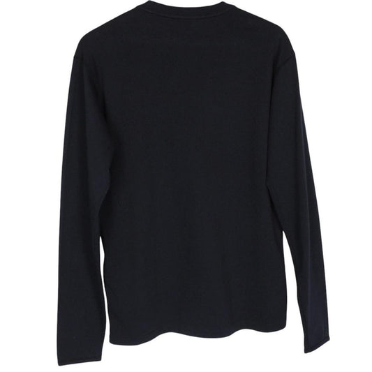 Stone Island SS 2017 Black Long Sleeve Compass T-Shirt