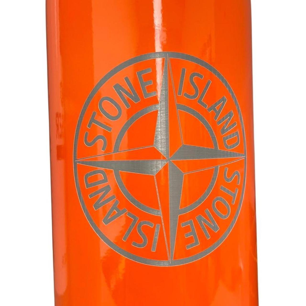 Stone Island x 24 Orange Stainless Steel Heat Reactive Flask Water Bottle