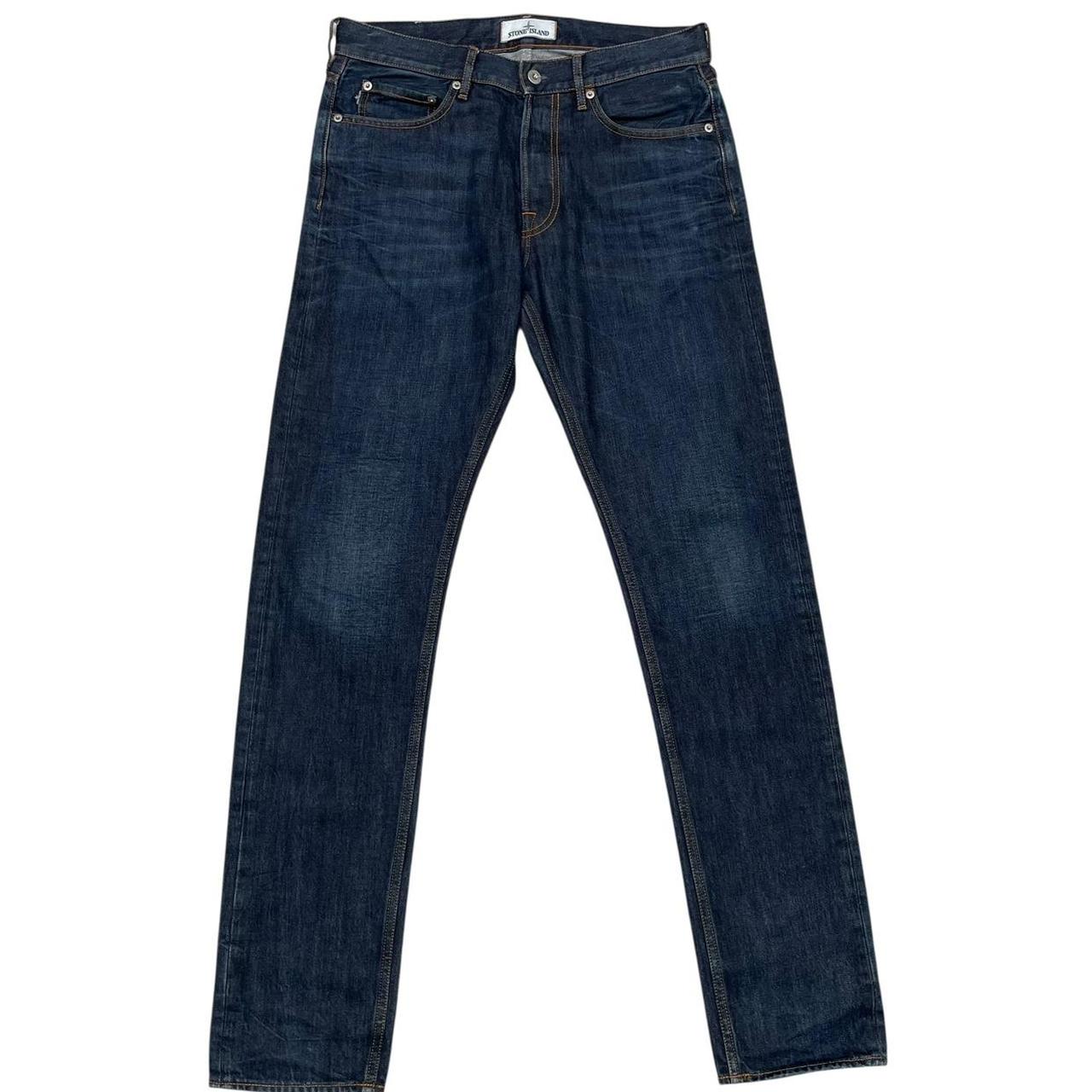 Stone Island AW 2014 Navy Blue RE-T Fit Denim Jeans