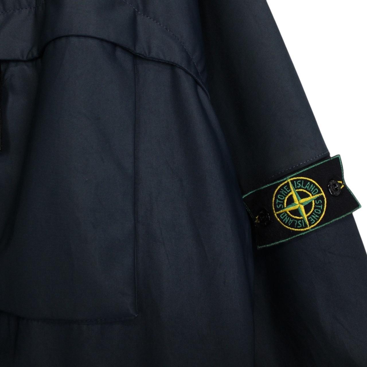 Vintage Stone Island SS 1998 Navy Blue Green Edge Badge Nylam Jacket