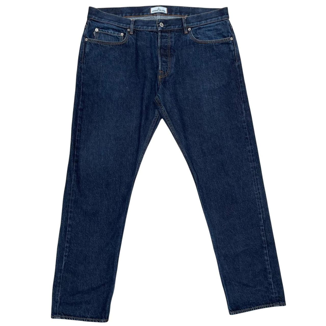 Stone Island AW 2018 Navy Blue RE-T Fit Denim Jeans