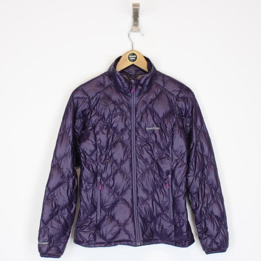Vintage Montbell Purple Full Zip Quilted Puffer Jacket