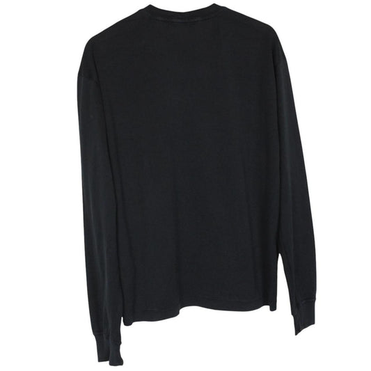 Stone Island AW 2019 Black Long Sleeve Compass T-Shirt