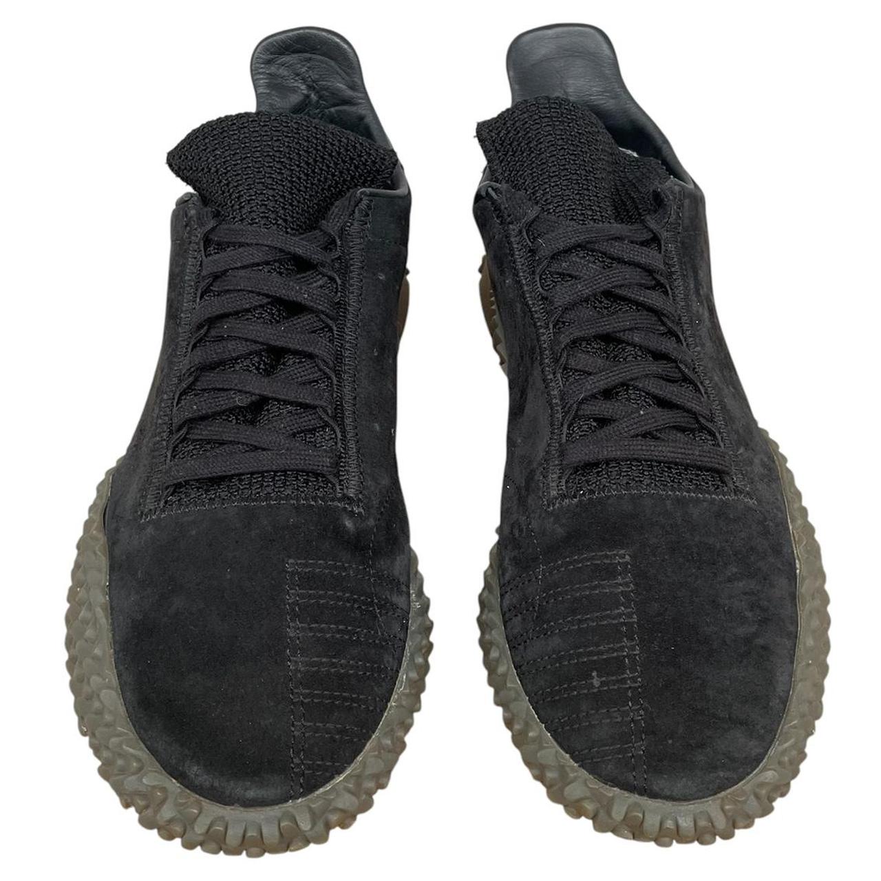 Adidas Black and Grey Kamanda Trainers