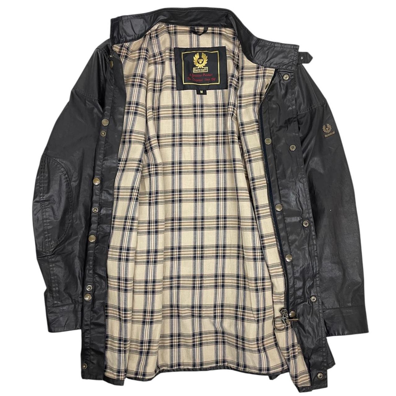 Belstaff Trialmaster Brown Belted Waxed Cotton Jacket