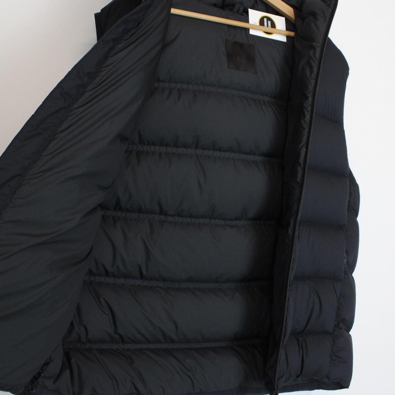 Moncler Tamega Navy Blue Hooded Down Gilet / Bodywarmer