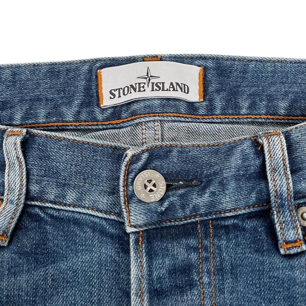 Stone Island SS 2016 Blue Slim Fit Denim Jeans