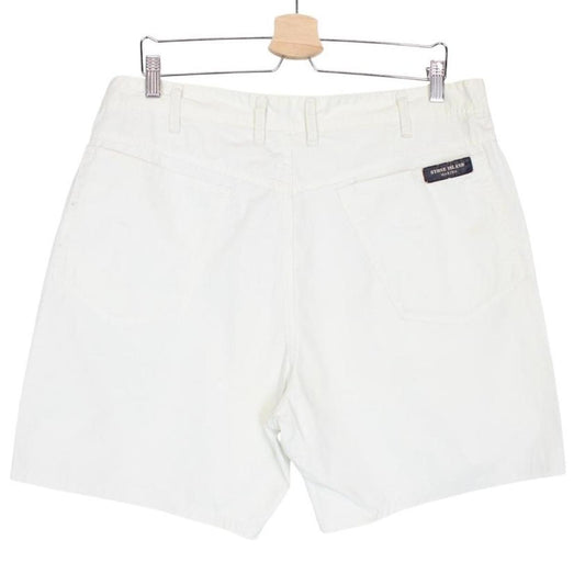 Vintage Stone Island Marina SS 1997 White Cotton Shorts