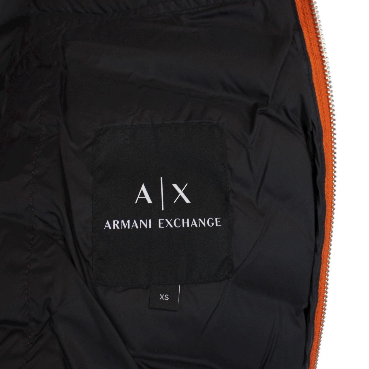 Armani Exchange Orange Nylon Down Gilet / Bodywarmer Jacket