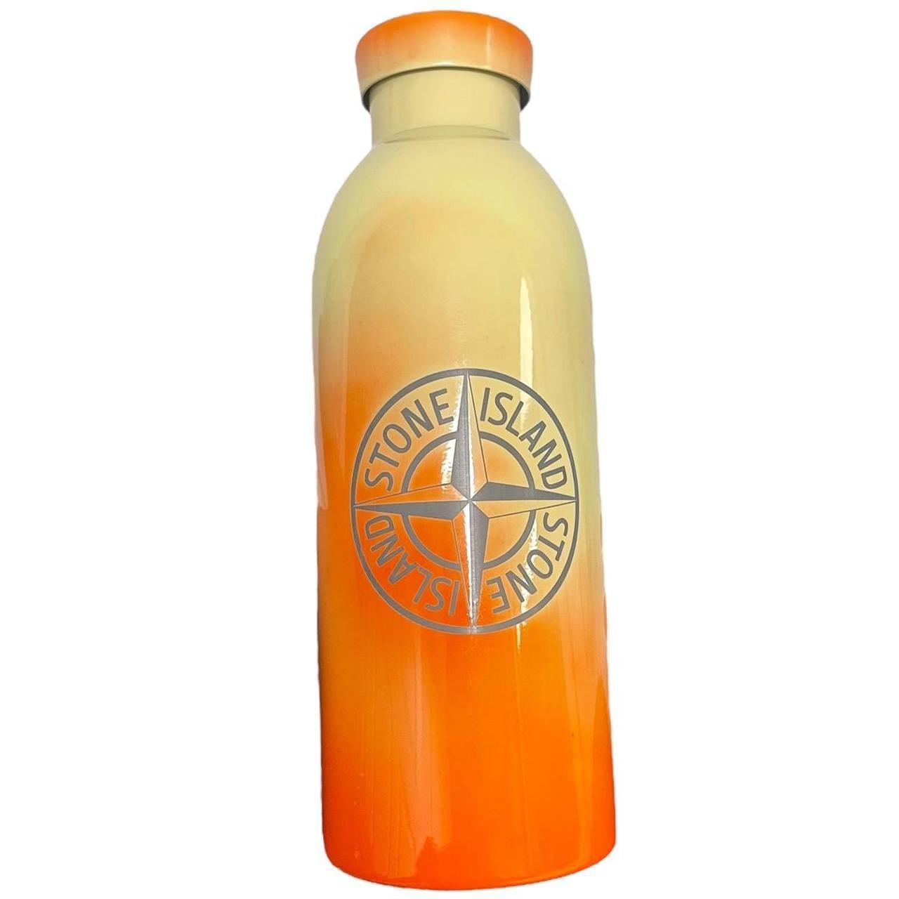 Stone Island x 24 Orange Stainless Steel Heat Reactive Flask Water Bottle