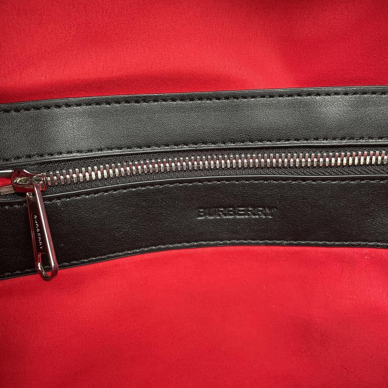 Burberry Jett Black and Tan Brown Nova Check Nylon Backpack