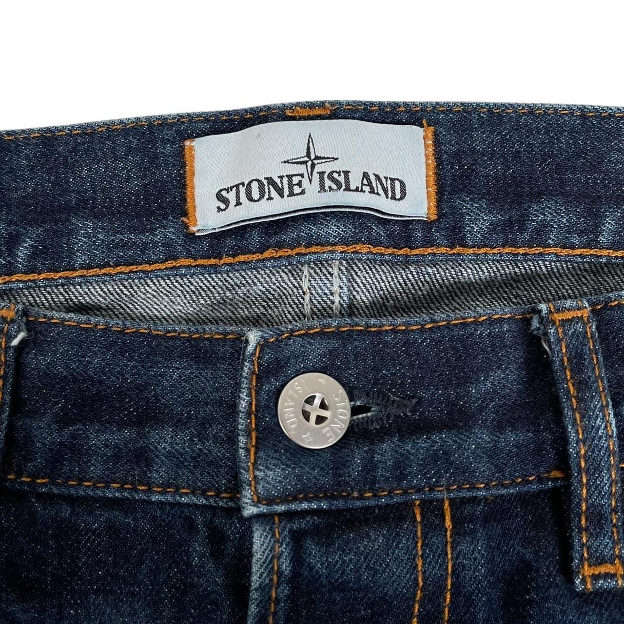Stone Island AW 2016 Navy Blue Slim Fit Denim Jeans