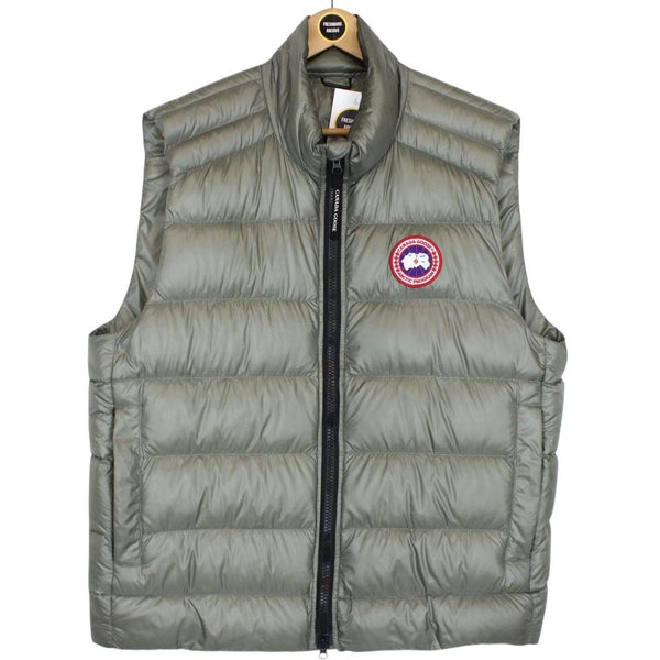 Canada Goose Crofton Green Nylon Down Gilet / Bodywarmer
